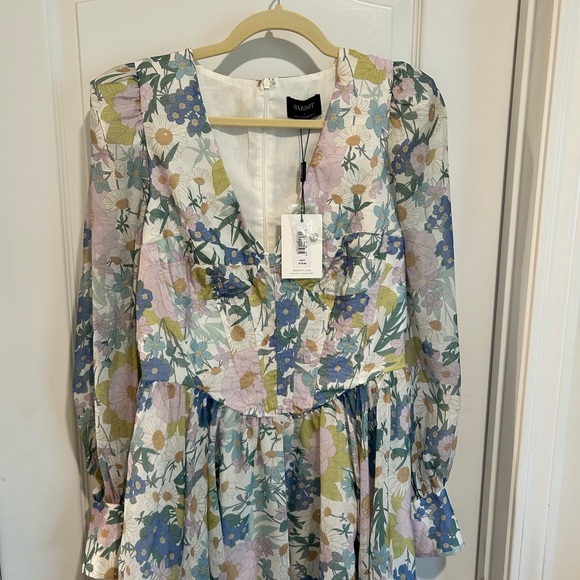 NWT Bardot Zelina Mixed Floral Minidress - Picture 2 of 8